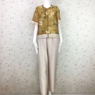 专柜正品 奢娅Y252T050套裤 支持验货499 新款 2025夏季