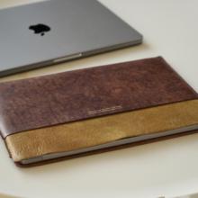 物致WUZHI®真皮苹果电脑包13寸14适用于MacBook Pro Air M2牛皮