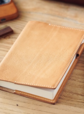 物致WUZHI®手帐书衣HOBO余白加厚真皮A6A5笔记本/5年意大利牛皮