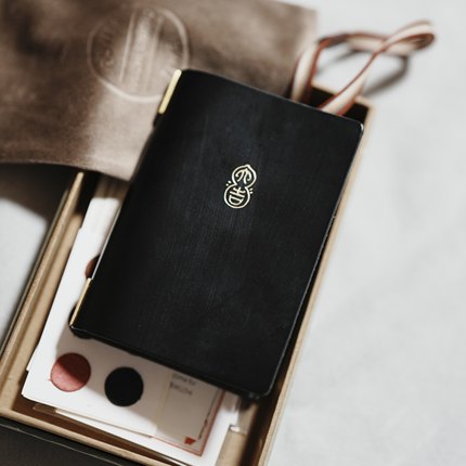 物致WUZHI®大吉真皮活页A8M5/A5A6A7手帐笔记本意大利马缰革牛皮