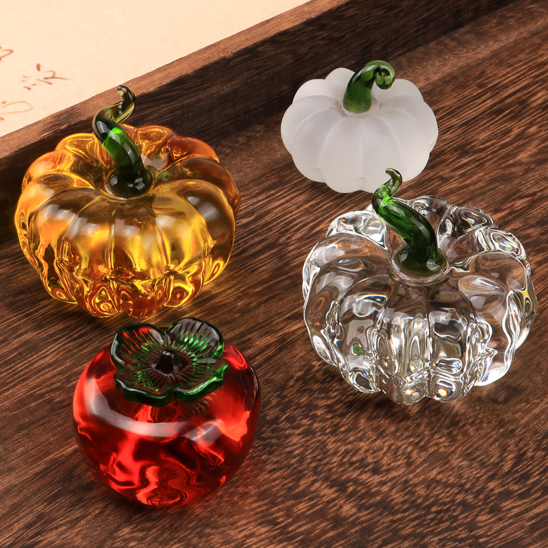 光祖水晶玻璃镇纸练字用装饰摆件