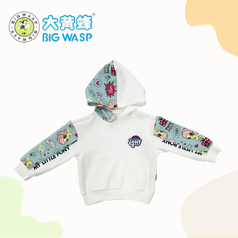 大黄蜂正品童装男女童卫衣春秋新款儿童长袖上衣儿童休闲运动卫衣