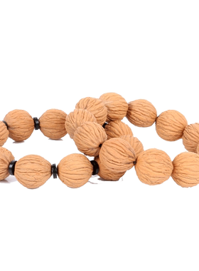 文玩核桃手串老树金丝猴红皮