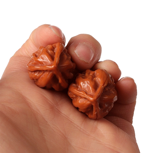 三棱核桃把玩天然野生小秋子手捻文玩核桃男士随身手把件盘玩核桃