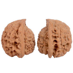 文玩核桃天然异形蛇头半壁鹰嘴王勇麒麟纹官帽小众手盘把件聚宝盆