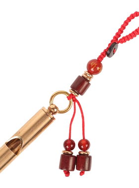 黄铜口哨钥匙圈挂饰吊坠