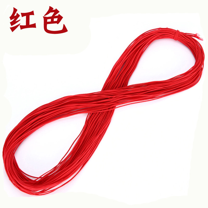 DIY ELASTIC LINE BEADED ROPE CORED BUDDHA BEADS ROPE ELASTIC LINE CHANNELING BEAD BRACELET HAND STRING ROPE RUBBER BAND ELASTIC LINE