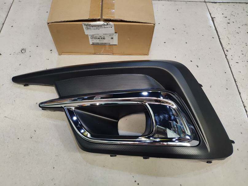 适用于subaru斯巴鲁力狮19-21年款原装进口前杠带亮雾灯框