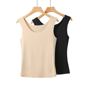 MY6468 打底内衣 真丝拉绒背心 秋冬舒适保暖超弹力修身