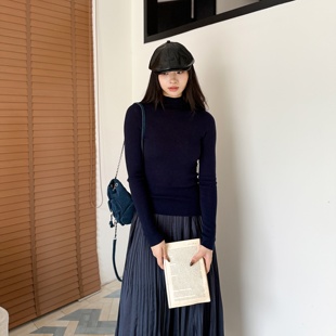 岛精18针无缝打底衫 康赛妮100精纺山羊绒 MY6353 简讯 自由