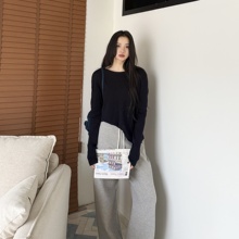 以温柔入骨丨100桑蚕丝丨针织衫-MY6224