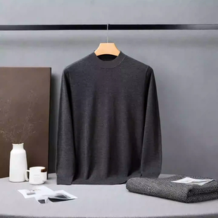 盖茨比丨Baby Cashmere丨100精纺小山羊绒丨男士针织衫-MY6471