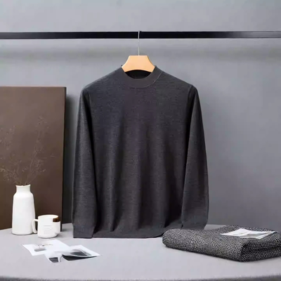 盖茨比丨Baby Cashmere丨100精纺小山羊绒丨男士针织衫-MY6471