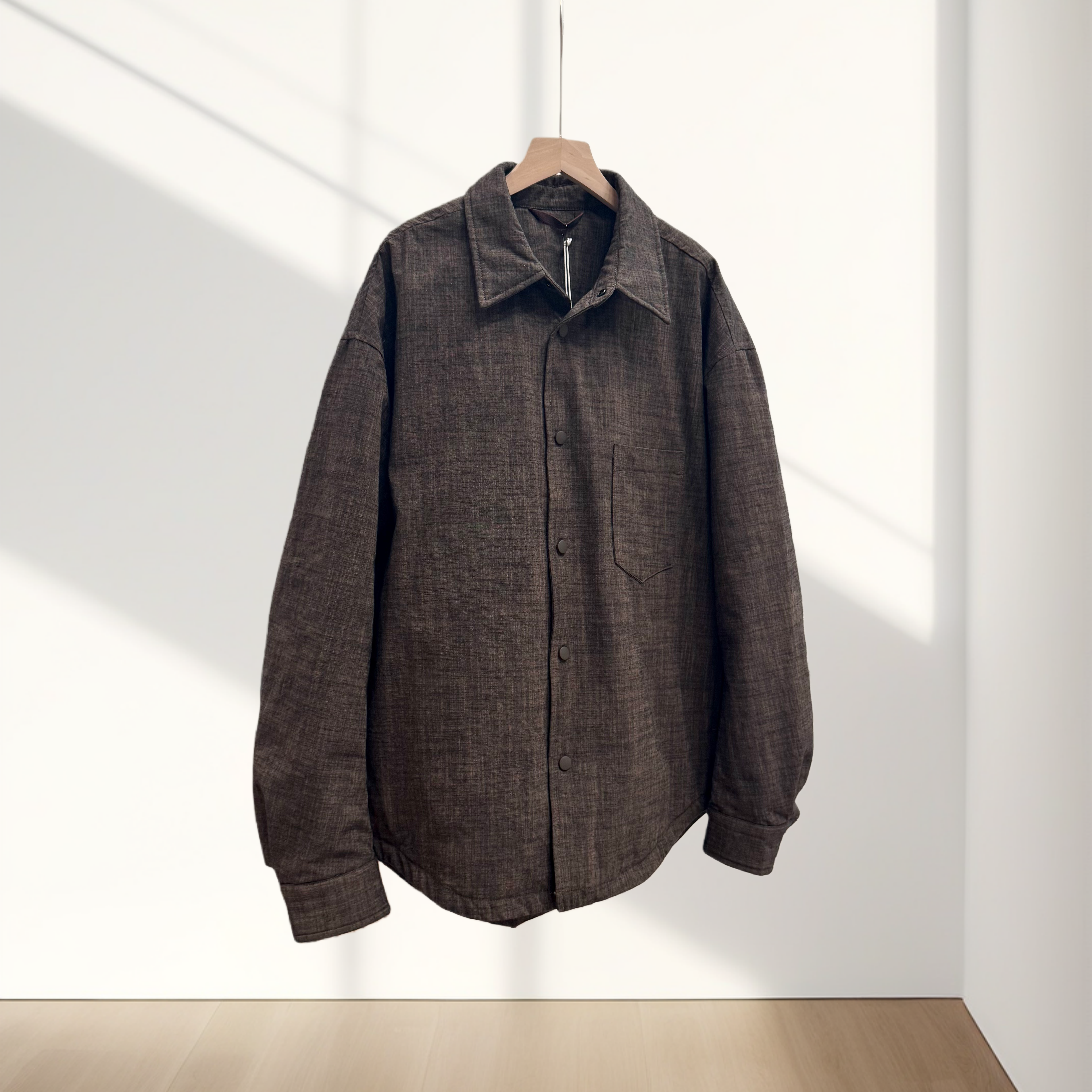 90白鸭绒丨男士羽绒服丨日式极简帅气工装风羽绒服-MY6369