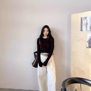 拾光 秋冬打底针织衫 扬子120 短款 MY6251 s精纺羊毛 升级款