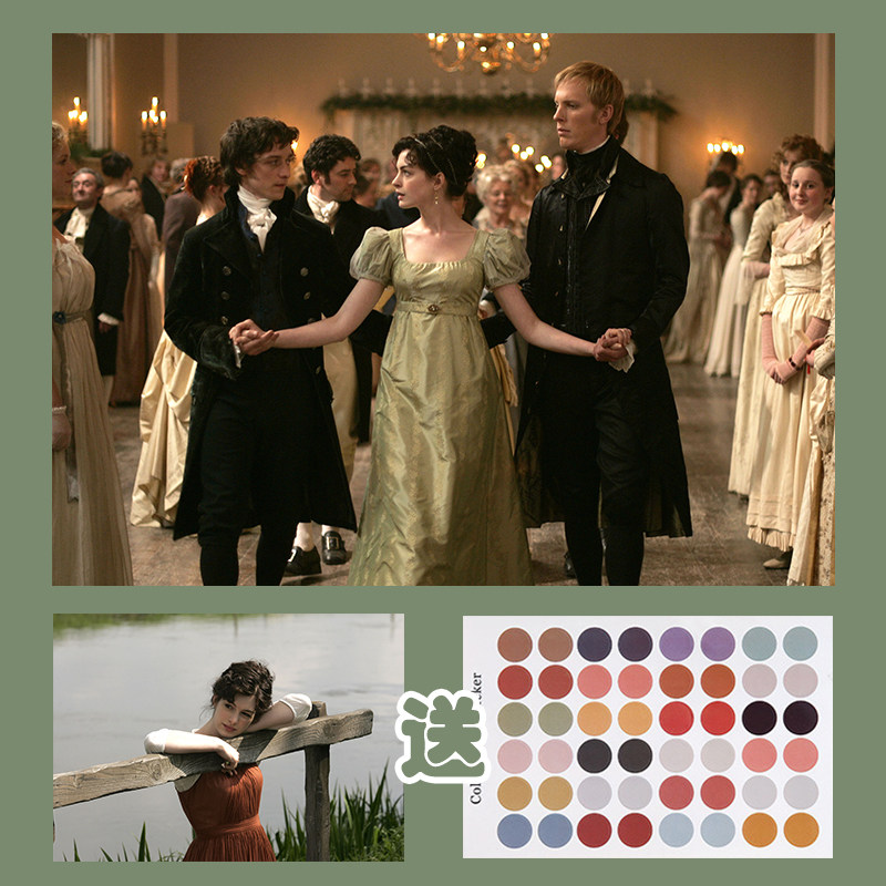 成为简奥斯汀文艺电影海报becomingjane宿舍墙贴明信片卧室装饰画