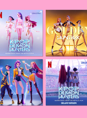 KPop猎魔女团Golden音乐专辑封面海报HUNTR/X周边墙贴卧室装饰画