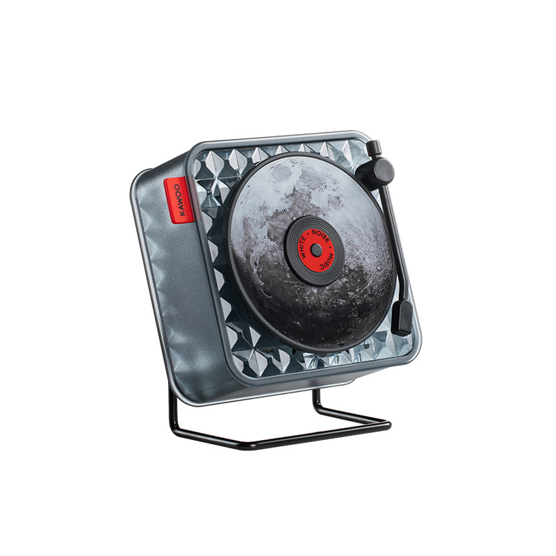 冰糖KAWOO蓝牙复古音响白噪音音箱卧室时钟氛围灯无线音箱跨境