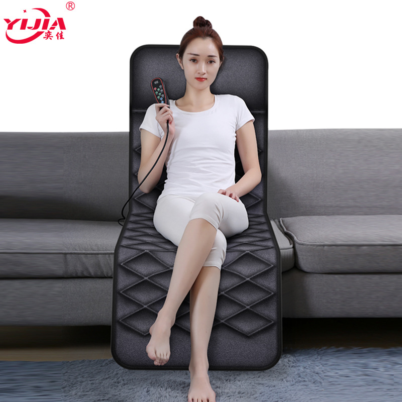 全身电动按摩床垫多功能家用按摩毯加热震动按摩靠垫保健按摩器材