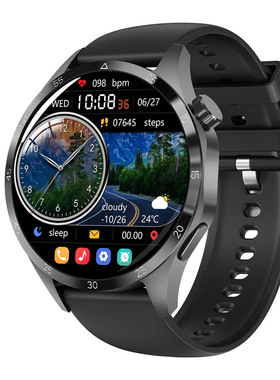 华强北新款DK4Pro+智能手表蓝牙通话音乐心率血压运动GPS指南针