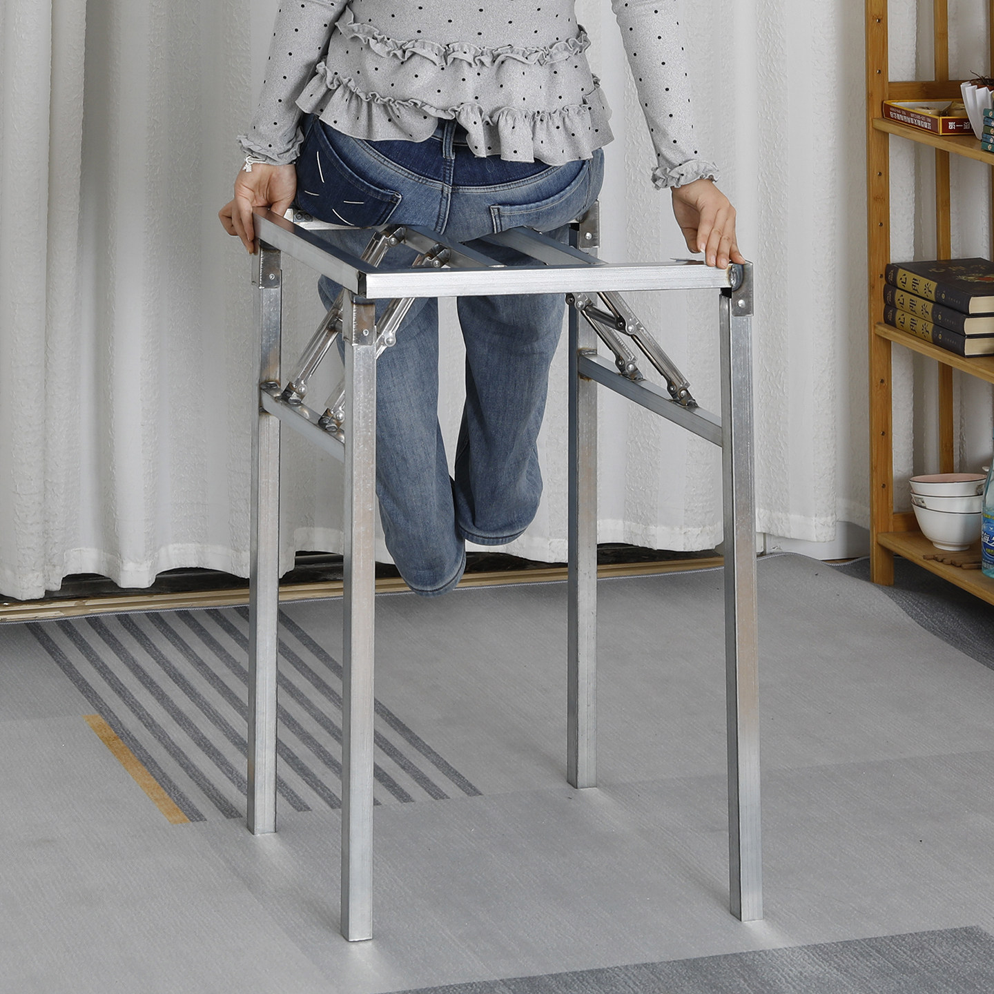 折叠桌架 家用桌腿 桌子支架餐桌脚 铁桌腿架子 餐台脚桌子腿支撑,商业/办公家具,台脚台架/家具支架,淘宝优惠券,粉丝福利购,淘宝优惠卷