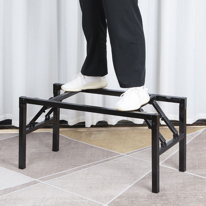 柔通折叠桌支架操作简单省空间