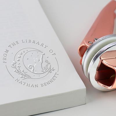 Book Embosser Personalized Lover Gift