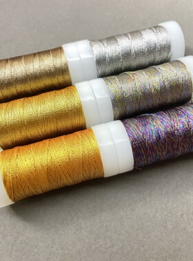 3股6股金线银线 手工缠线绕线股线绕项链手链缠流苏DIY线材