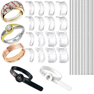 26件套戒指大小调节器尺寸改小神器戒指弹簧改小器 ring adjuster