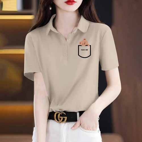 100%纯棉短袖t恤女夏季