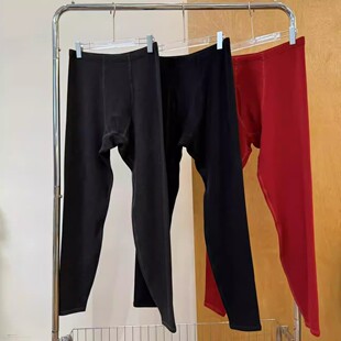 男士秋裤华绒吉林化纤蚕丝羊毛 保暖加厚冬季双面内穿男士保暖