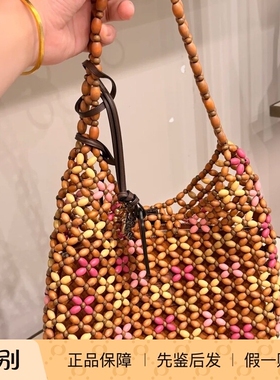 柜正品代购 COACH/新款女包 木珠饰BROOKLYN 28号单肩包 CEN98