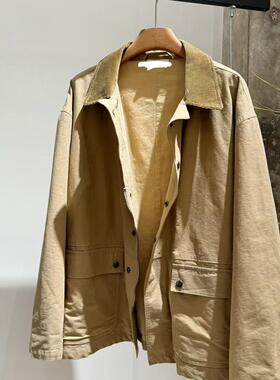 秋冬新款棉服外套宽松版型时尚精品廓形翻领百搭款热卖舒适女款