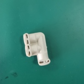 咖啡机专用F型三通插头接头4 mm规格咖啡机配件