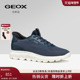 GEOX杰欧适网面透气休闲运动低帮厚底女鞋