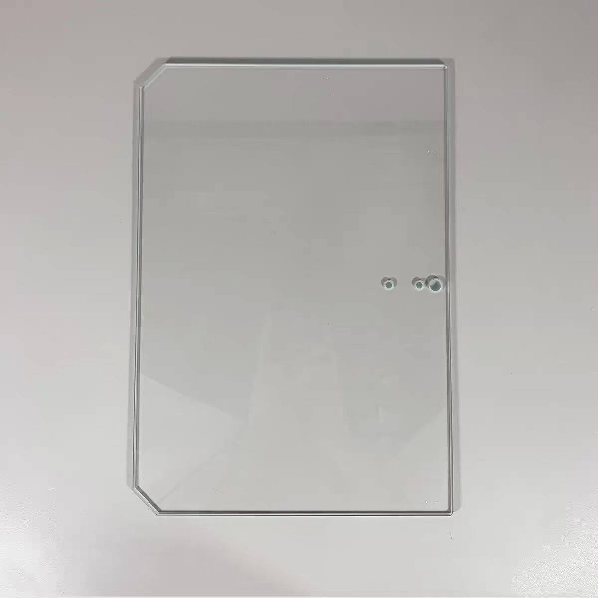 配件餐边柜中古柜展示柜装饰柜玻璃门固定玻璃层板