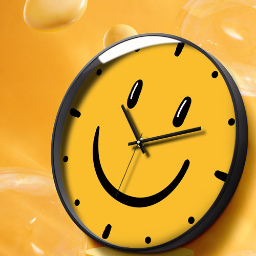 挂墙钟表MOMEN/摩门网红卡通