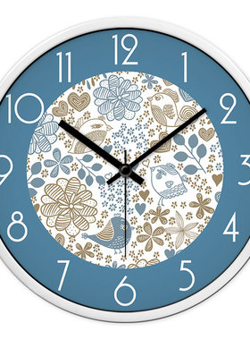 MOMEN/摩门挂钟酒店装饰客厅艺术卧室静音时尚时钟石英钟表大挂表