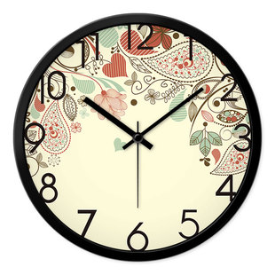 饰挂钟酒吧大挂表家里用客厅创意静音现代石英钟表 摩门餐厅酒店装