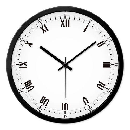 摩门欧式风罗马数字家里前台挂钟