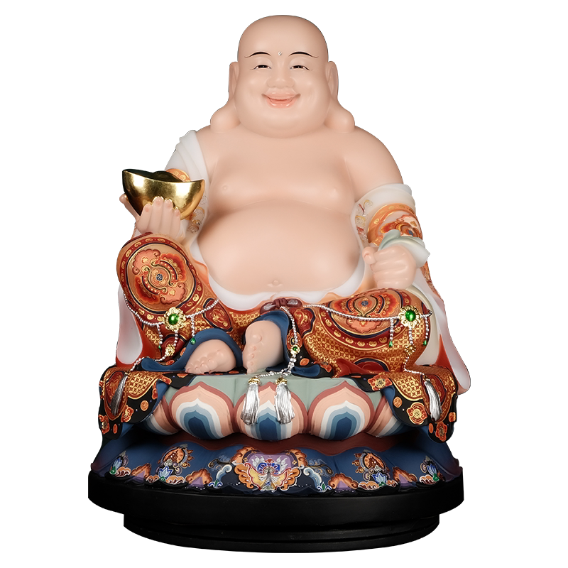 金旺来大肚弥勒佛笑佛汉白玉佛像