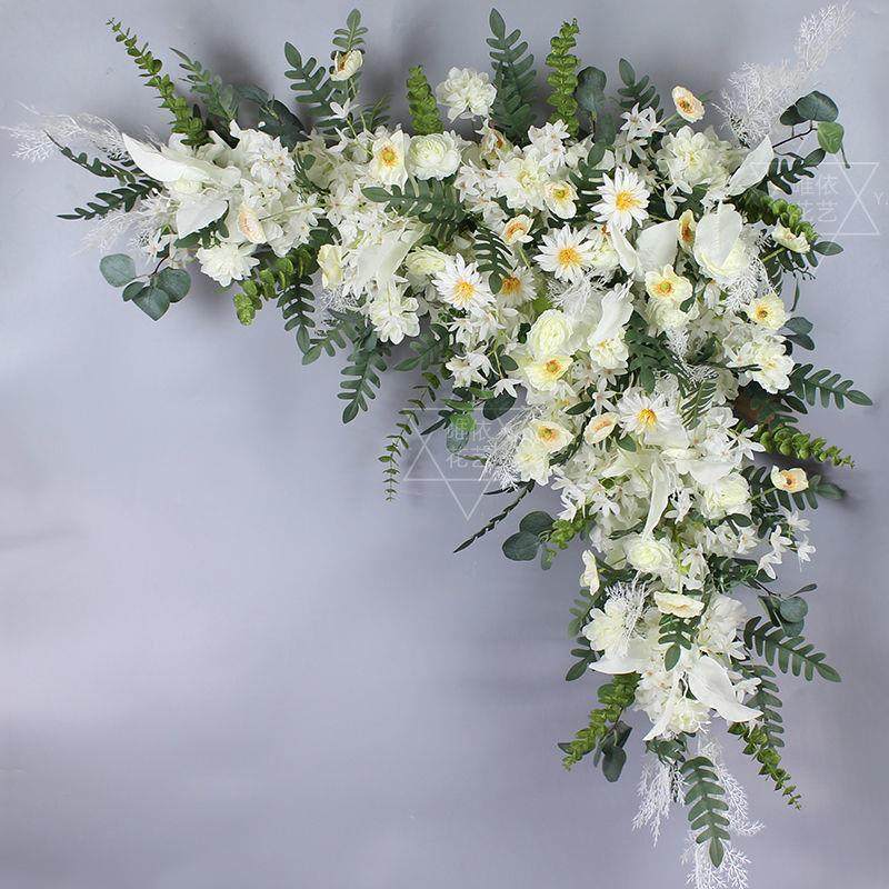 婚庆舞台背景装饰仿真花艺婚礼布置背景长条花木桩门亭拐角绢花排,男装,T恤,淘宝优惠券,粉丝福利购,淘宝优惠卷