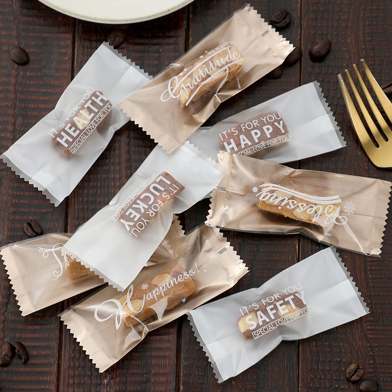 2026牛轧糖包装袋磨砂英文太妃糖纸糖果烘焙机封袋糖果包装袋,女装/女士精品,连衣裙,淘宝优惠券,粉丝福利购,淘宝优惠卷