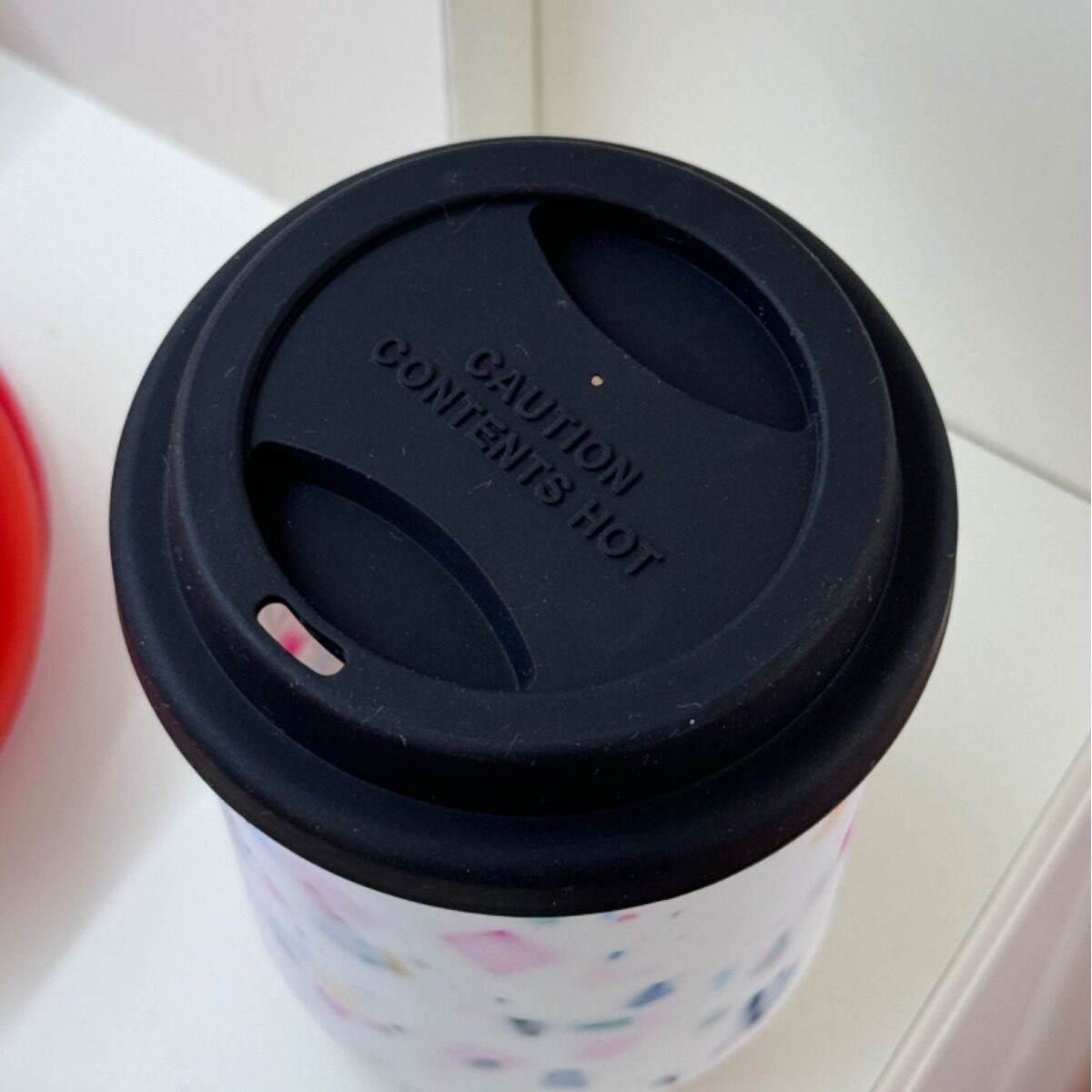 硅胶杯盖食品级加厚有孔陶瓷咖啡杯盖8cm8.5cm9cm茶杯盖子图片