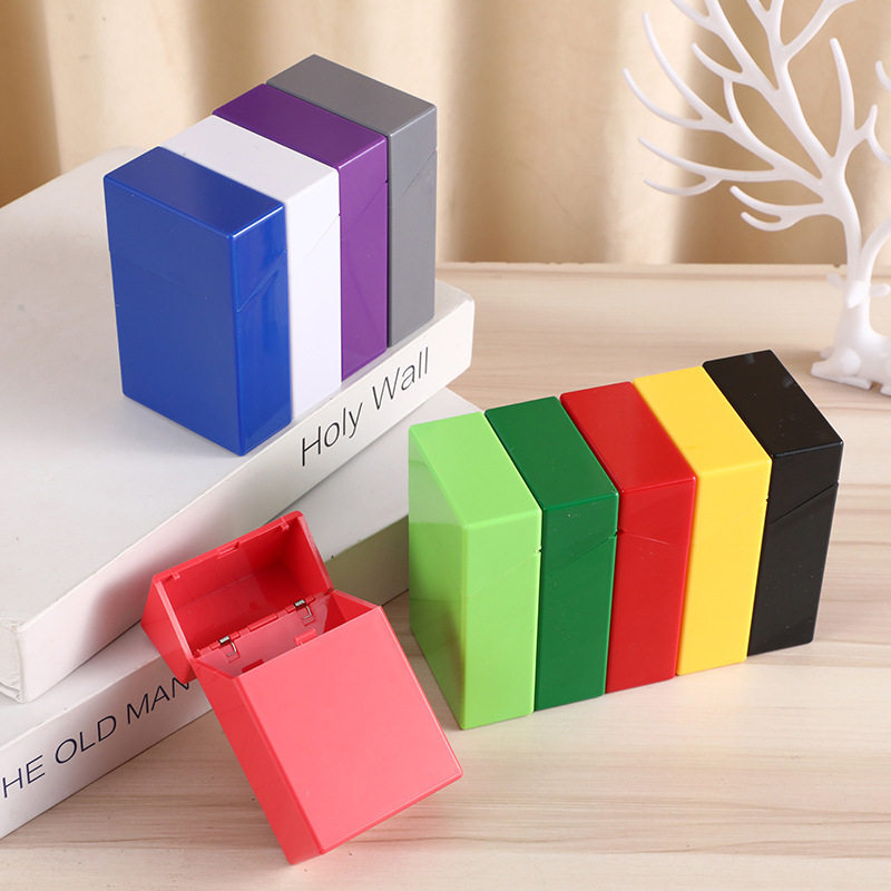 20支自动开塑料烟盒男士便携式香烟盒防压防水硬壳弹盖收纳,男装,T恤,淘宝优惠券,粉丝福利购,淘宝优惠卷