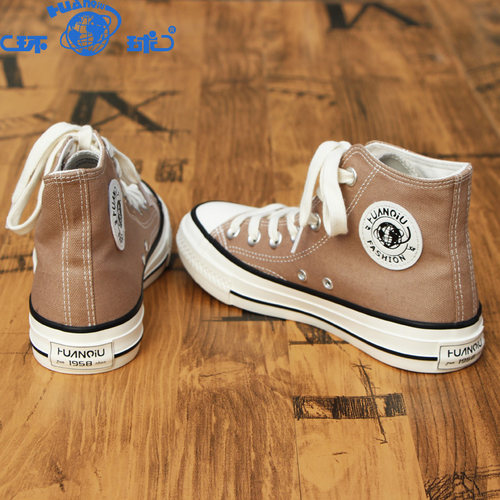 环球平底橡胶棉布韩版