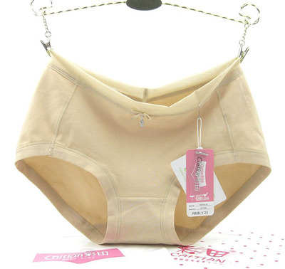 彩田女士中腰纯棉亲肤透气内裤