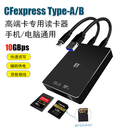 沣标CFE专业读卡器多功能二合一