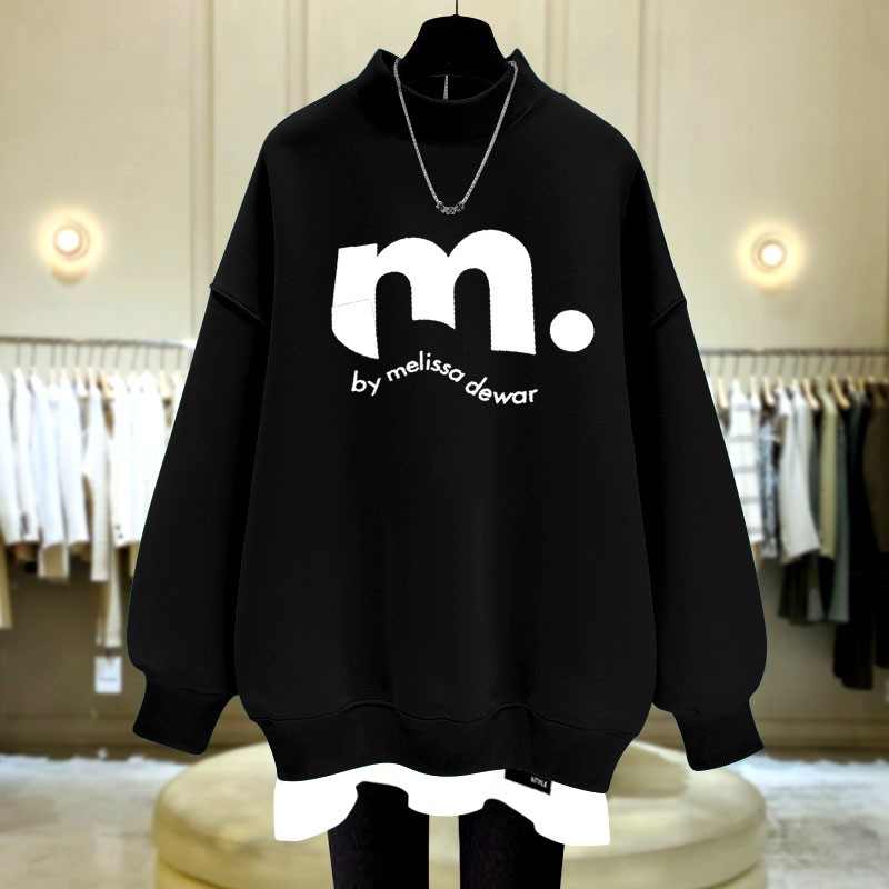 半高领假两件SMZY/尚美主义