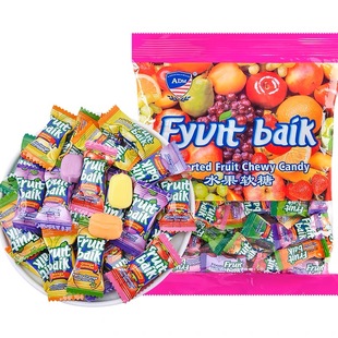 ADM水果软糖综合果味结婚喜糖马来西亚风味瑞士糖网红儿童零食糖